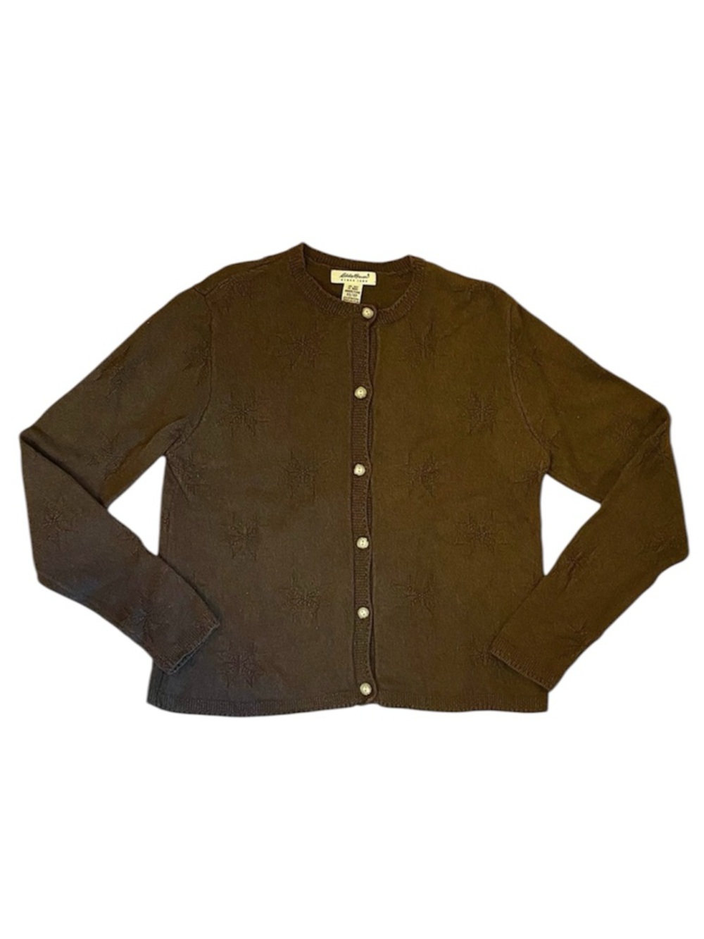 EDDIE BAUER button cardigan sweater